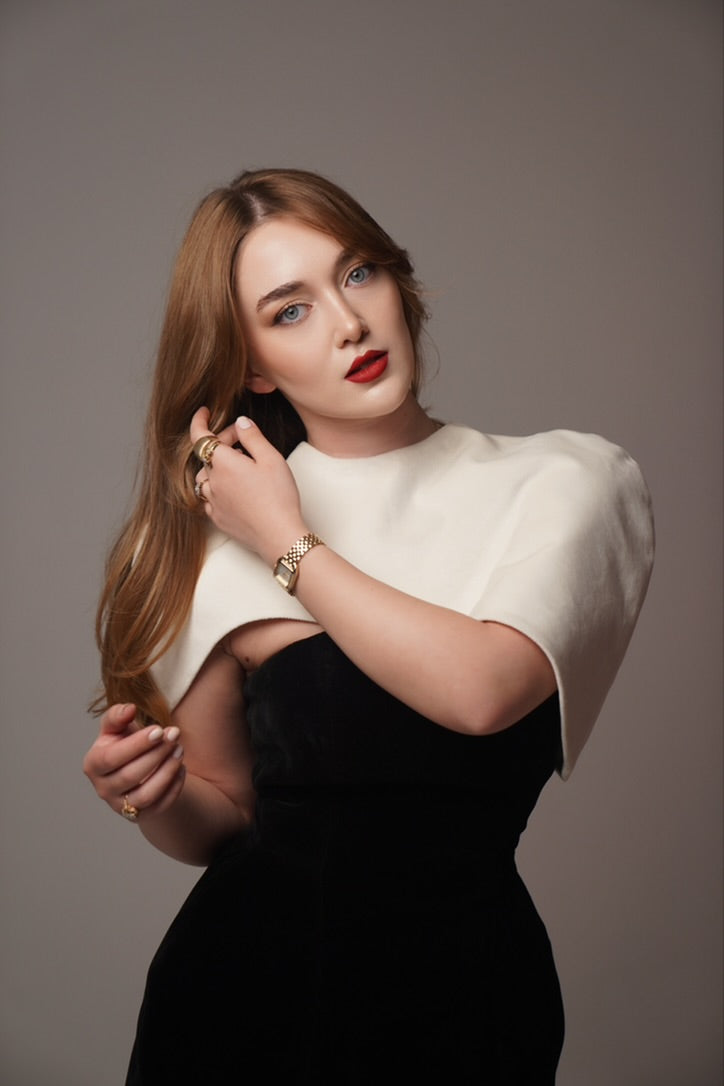 Noir Éclipse Dress
